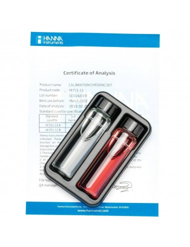 Hanna Instruments - Solutions étalons nitrates pour Checker HI781-11