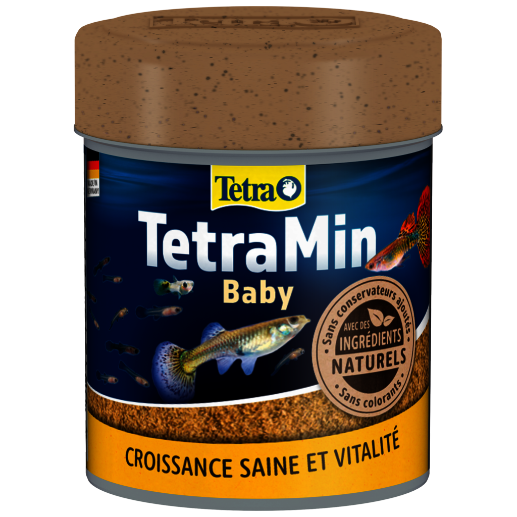 TETRA - TetraMin Baby - 66ml - Aliments en poudre pour alvins
