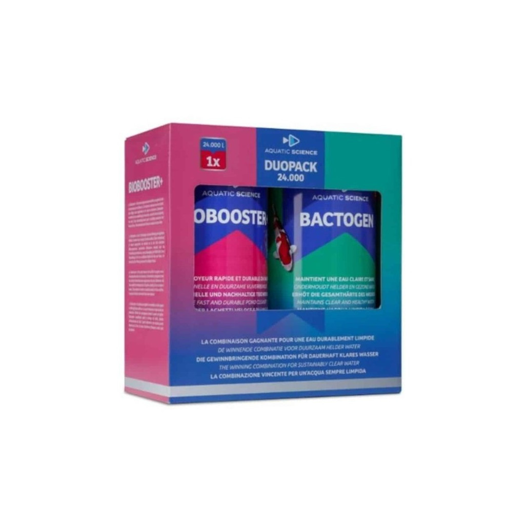 Aquatic Science - Duo Pack 24000 - Anti algues + bactéries pour bassin