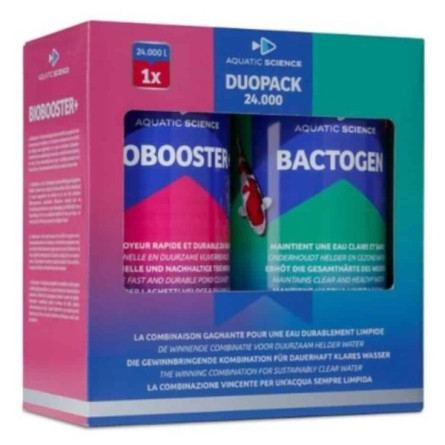 Aquatic Science - Duo Pack 24000 - Anti algues + bactéries pour bassin