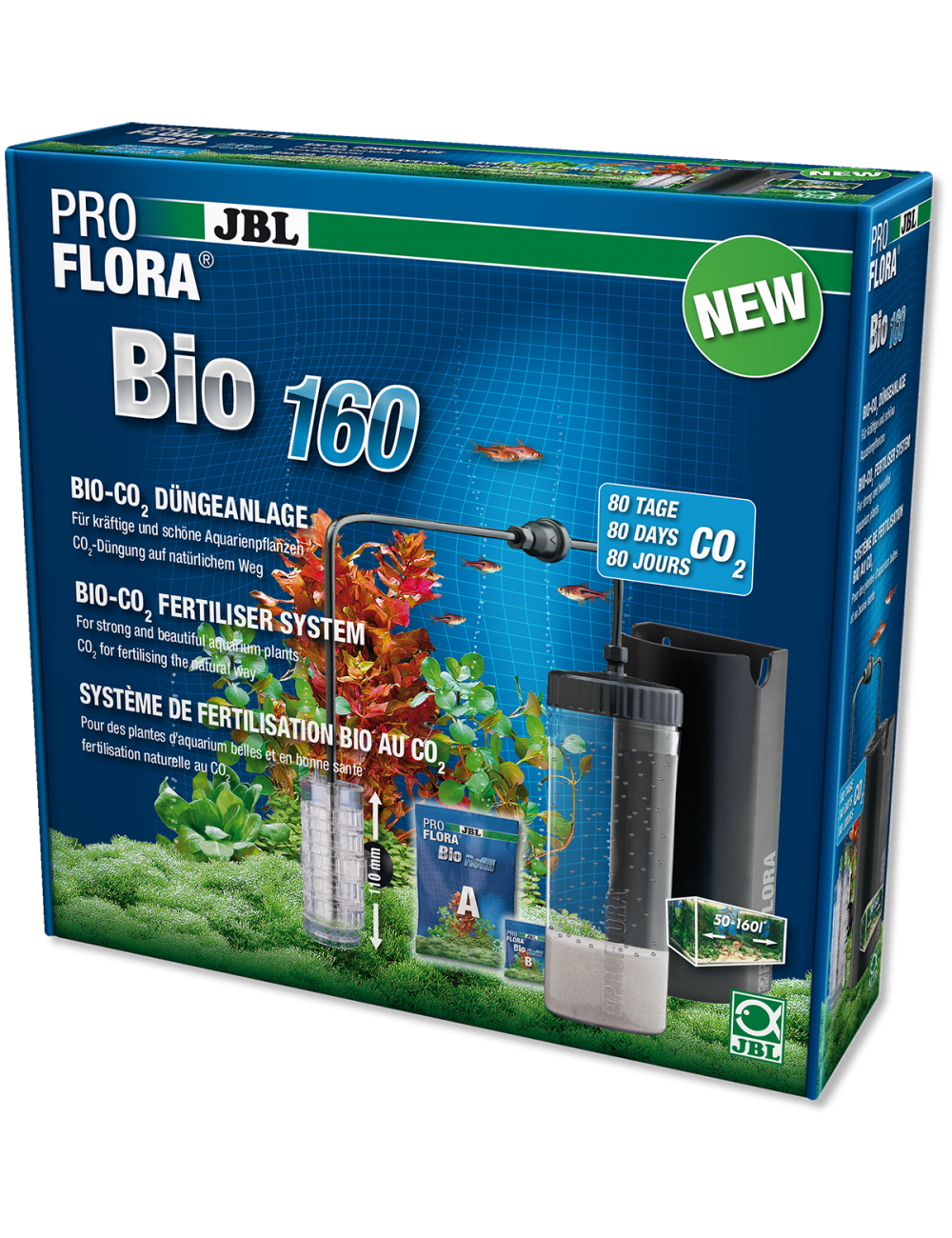 JBL - ProFlora bio160 2 - 80 jours