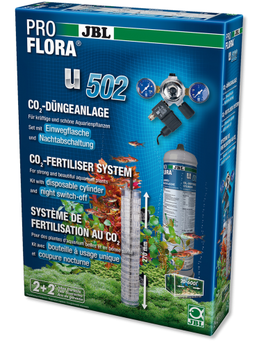 JBL - ProFlora u502 - kit CO2 avec électovanne