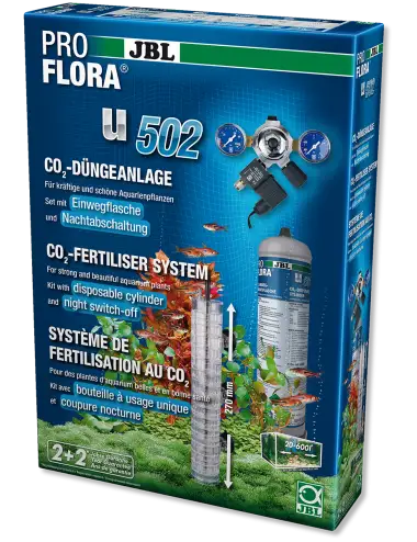JBL - ProFlora u502 - kit CO2 avec électovanne