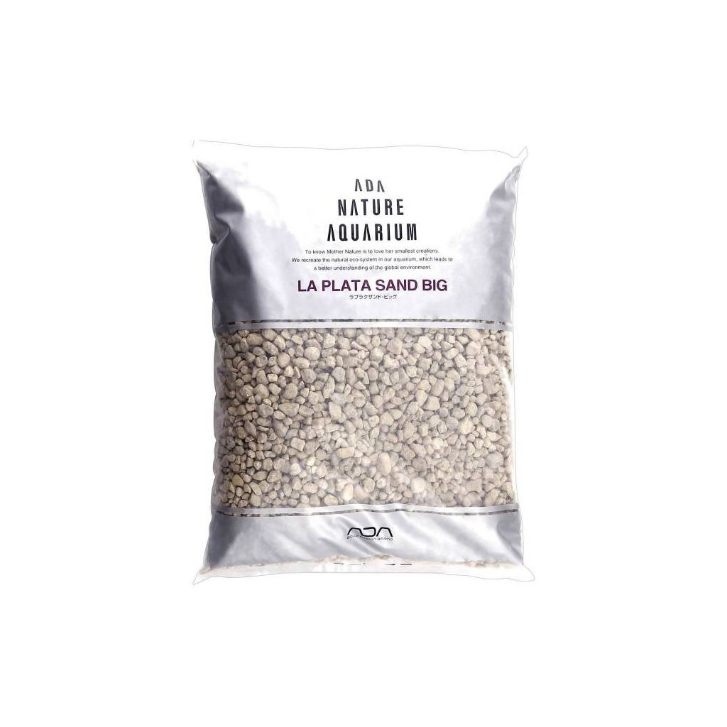ADA - La Plata Sand Big - 8kg - Gravier naturel pour aquarium