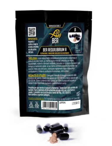 BEA -  Aequilibrium A - Bactéries nitrifiantes et dénitrifiantes - 10 capsules