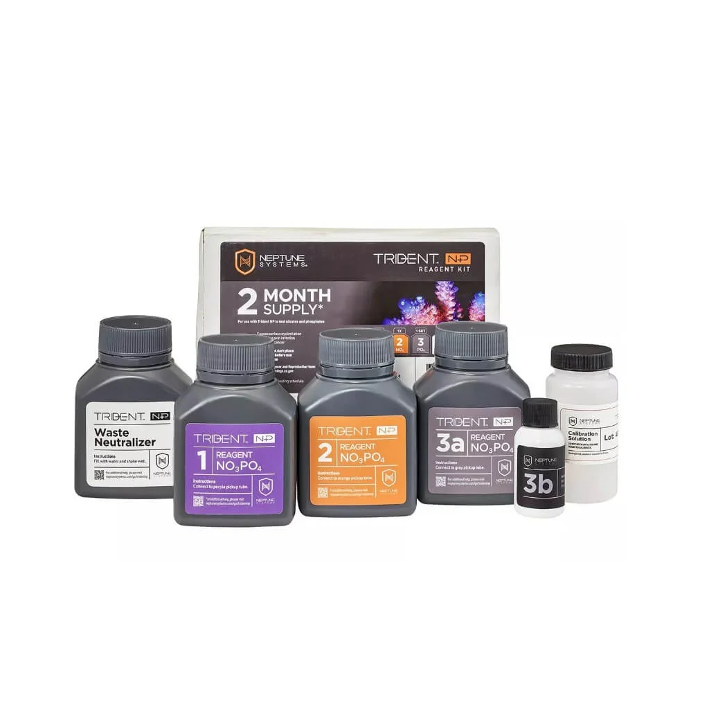 NEPTUNE SYSTEMS - Réactifs NP Trident pour 2 mois