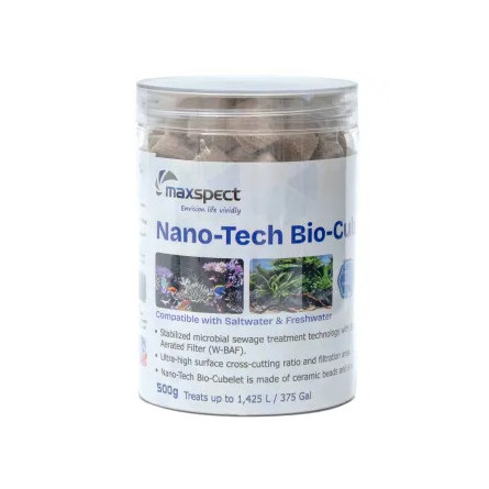 MAXSPECT - Nano-Tech Bio-Cubelet - 500g - Support bactérien