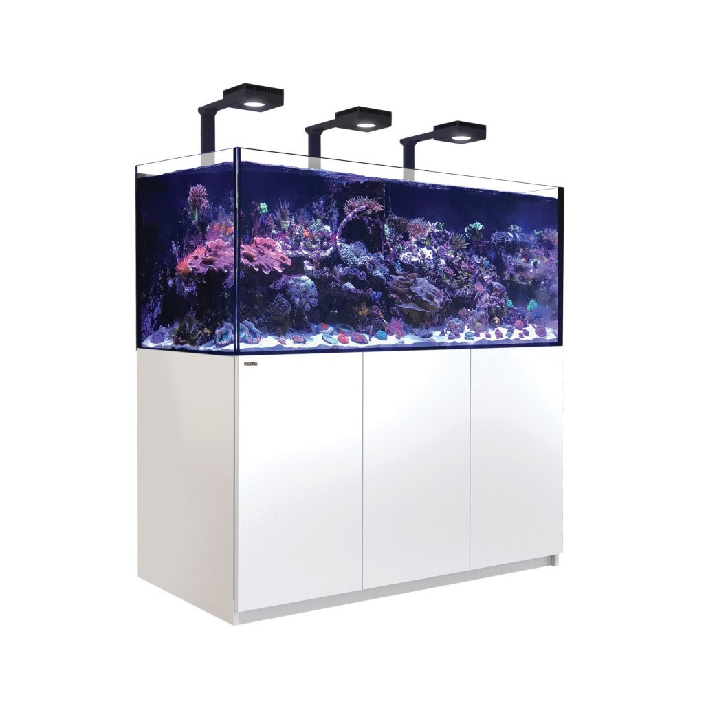RED SEA - Reefer 625 G3 Deluxe - Blanc - 620L - 3 ReefLED 115 et 3 potences