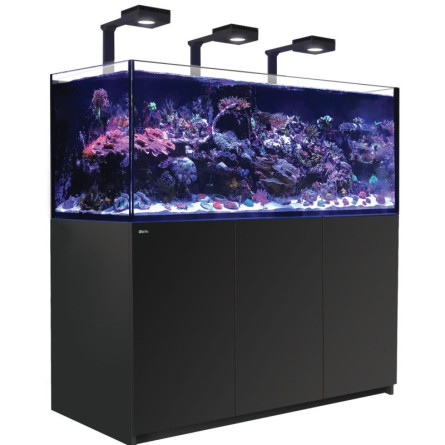 RED SEA - Reefer 525 G3 Deluxe - Noir - 3 ReefLED 115 et 3 potences