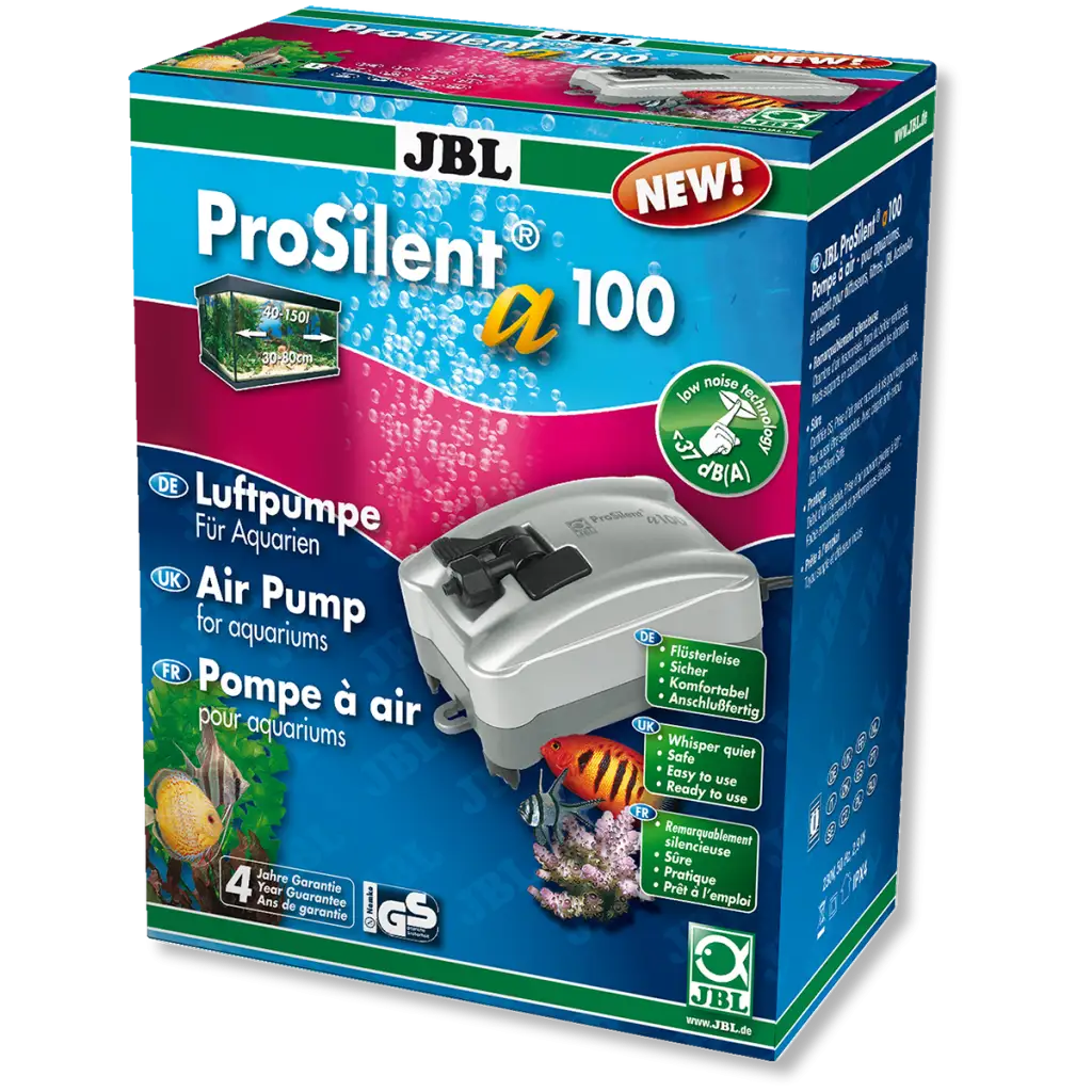 JBL - ProSilent a100 - Stille luchtpomp - 100 l/u