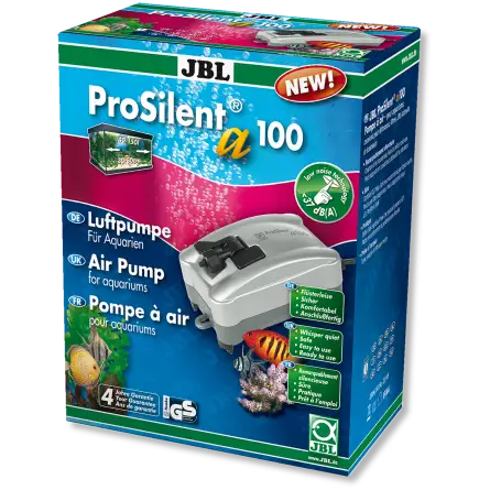 JBL - ProSilent a100 - Pompe à Air Silencieuse - 100 l/h JBL - ProSilent a100 - Pompe à Air Silencieuse - 100 l/h