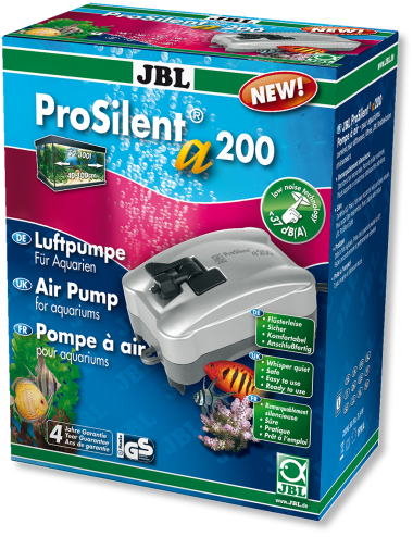 JBL - ProSilent a200  - Pompe à Air Silencieuse - 200 l/h
