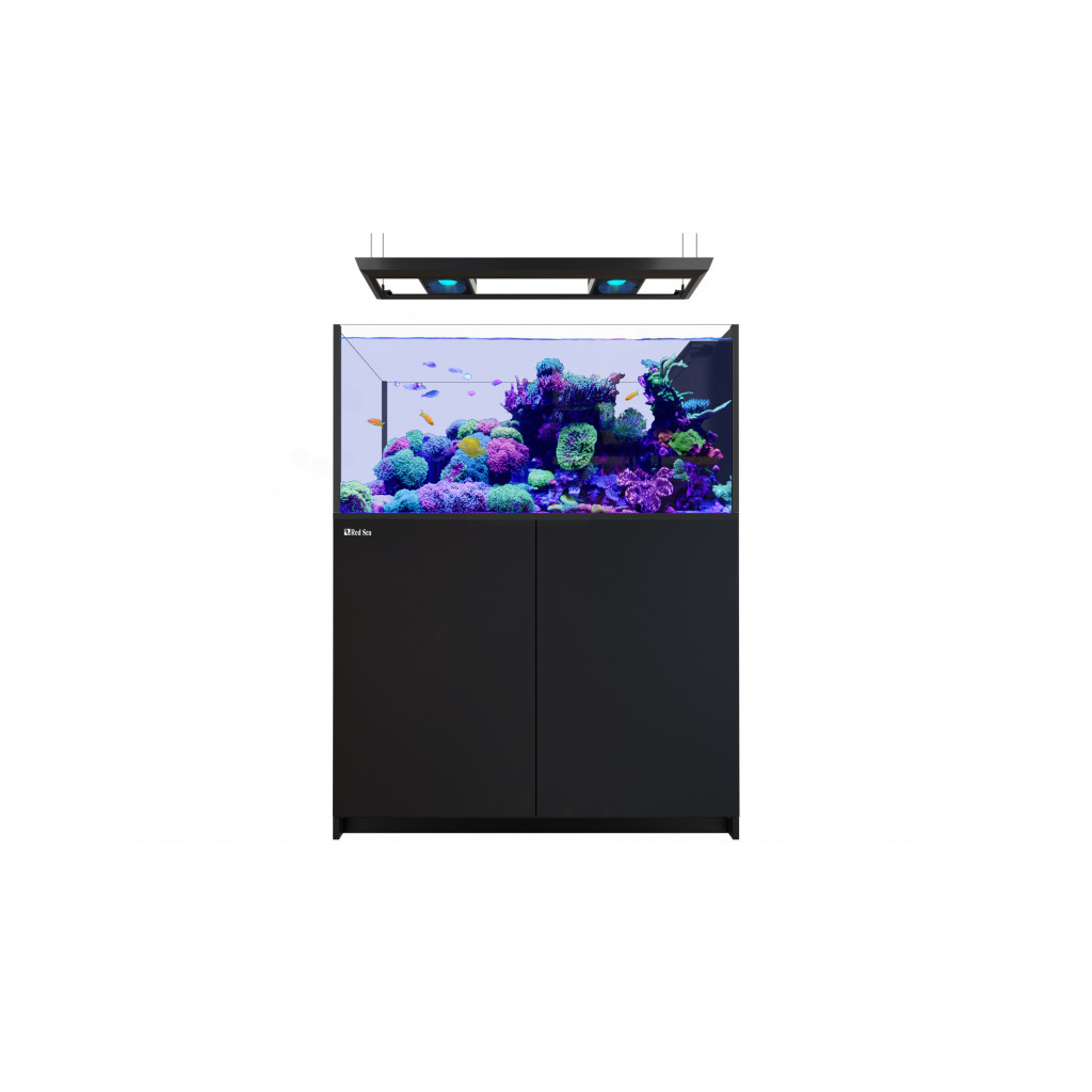 RED SEA - Reefer Peninsula 350 G3 Deluxe - Noir- 2 ReefLED 170 + rampe suspendue
