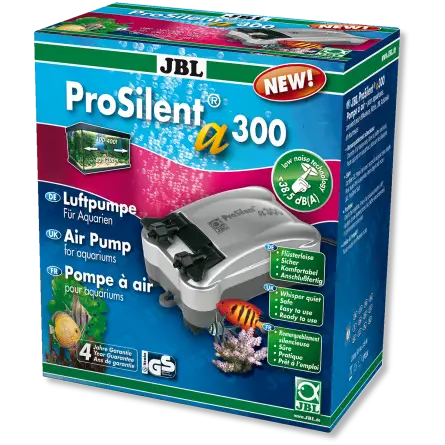 JBL - ProSilent a300 - Tiha zračna pumpa - 300 l/h JBL - ProSilent a300 - Tiha zračna pumpa - 300 l/h