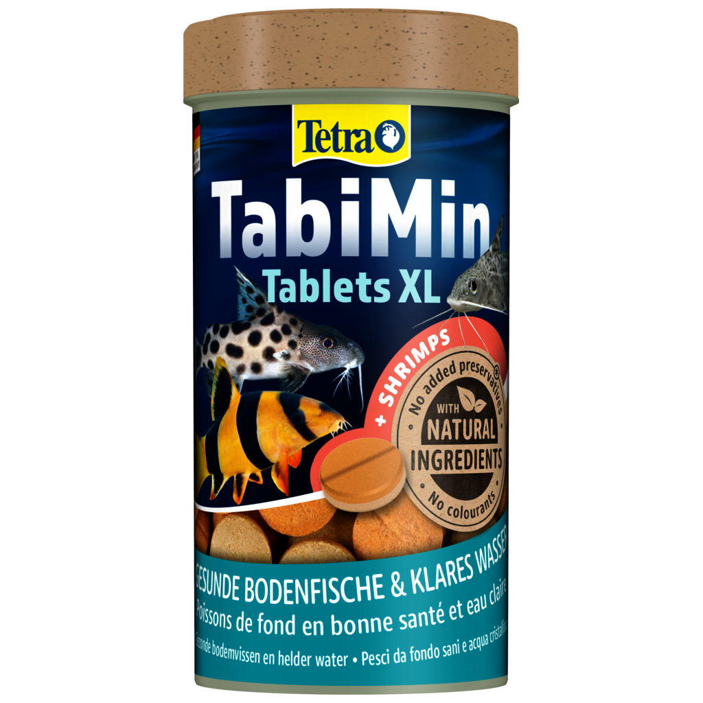 TETRA - Tablets TabiMin XL - 133 tablettes - Aliment complet pour les grands poissons de fond