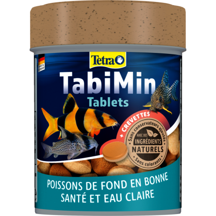 TETRA - Tablets TabiMin - 275 comprimés - Aliment complet pour tous les poissons de fond