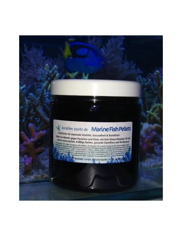 KORALLEN-ZUCHT - Pellets de Pescado Marino - 350gr.