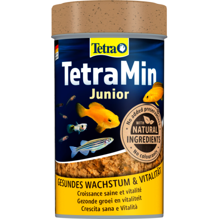 TETRA - TetraMin Junior - 100ml - Micro-flocons pour alvins
