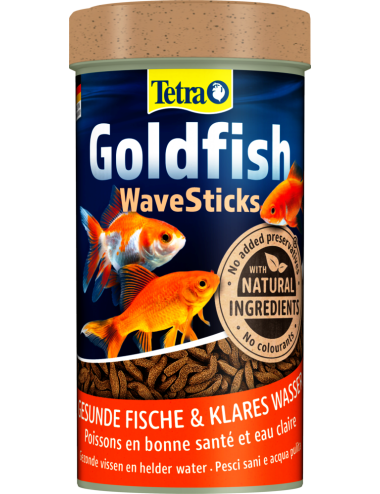 TETRA - Goldfish Wave Sticks - 250ml - Sticks pour poissons rouges