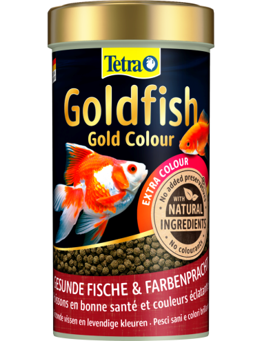 TETRA - Goldfish Gold Colour - 250ml - Aliment premium pour poissons rouges