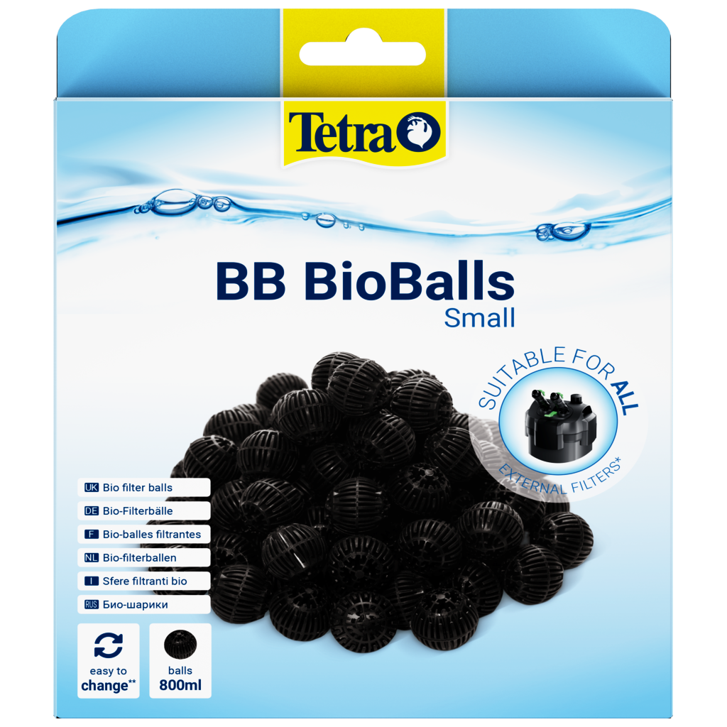 TETRA -  BB BioBalles Small - 800ml - Bioballs pour filtration