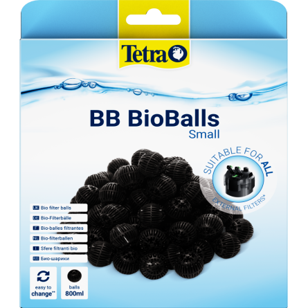 TETRA -  BB BioBalles Small - 800ml - Bioballs pour filtration
