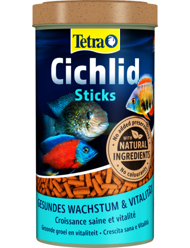 TETRA - Cichlid Sticks - 1l - Sticks pour Cichlidés
