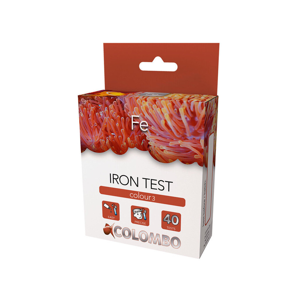 COLOMBO - Fe- Iron test - Colour 3 - 40 tests
