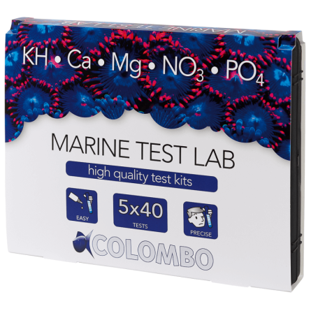 COLOMBO - Marine Testlab KH-CA-MG-NO3-PO4
