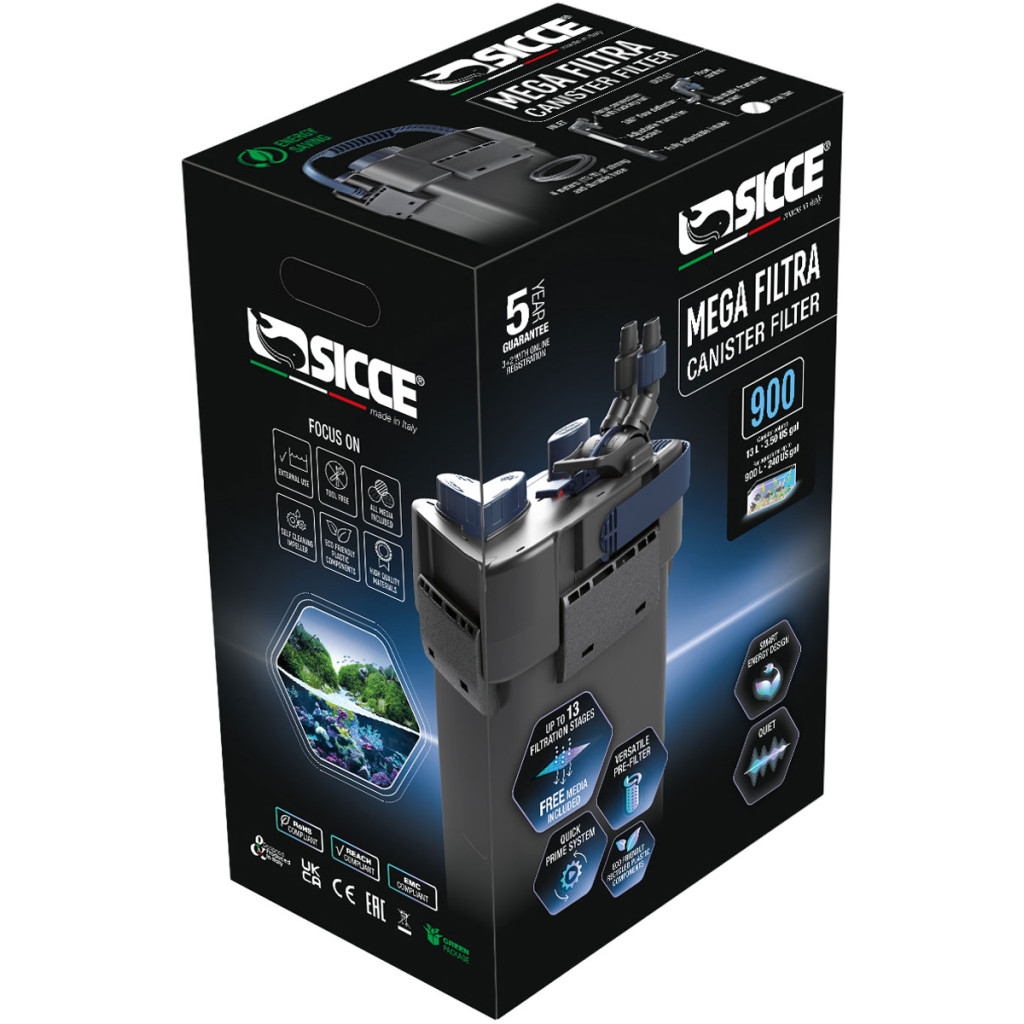 SICCE - FILTRE MEGA FILTRA 900 - 1550l/h