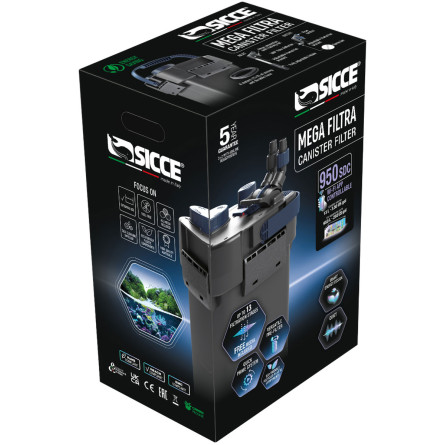 SICCE - FILTRE MEGA FILTRA 950 - 2150l/h