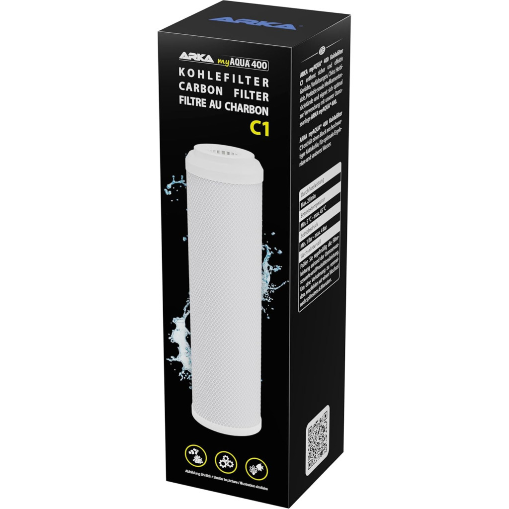 ARKA - Carbon filter C1 - Préfiltre charbon - Pour MyAqua 400