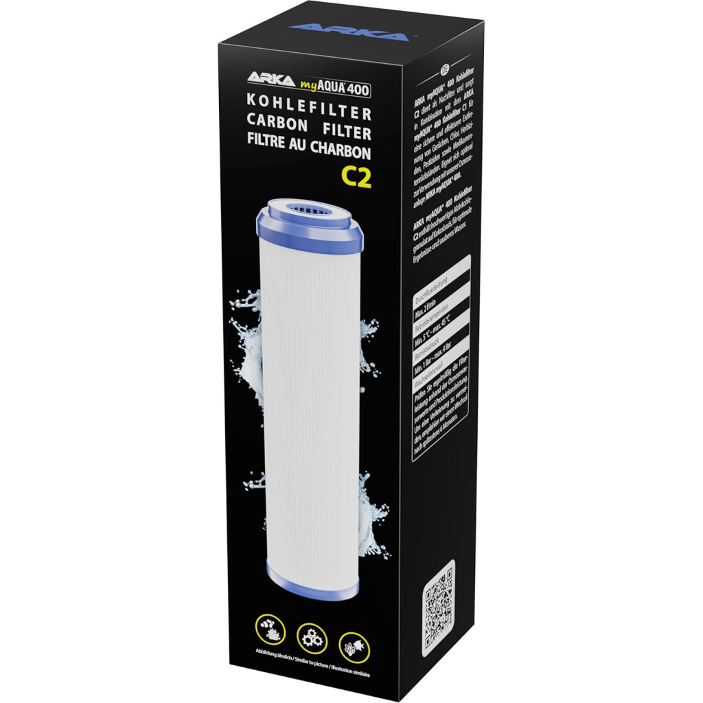 ARKA - Carbon filter C2 - Préfiltre charbon - Pour MyAqua 400