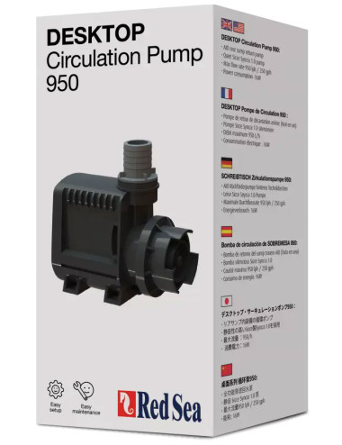 RED SEA - Pompe de circulation 950L/h pour aquarium Desktop