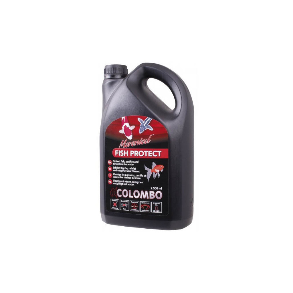 COLOMBO - Fish Protect 2500 ml – Conditionneur d'eau pour bassin