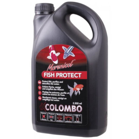 COLOMBO - Fish Protect 2500 ml – Conditionneur d'eau pour bassin