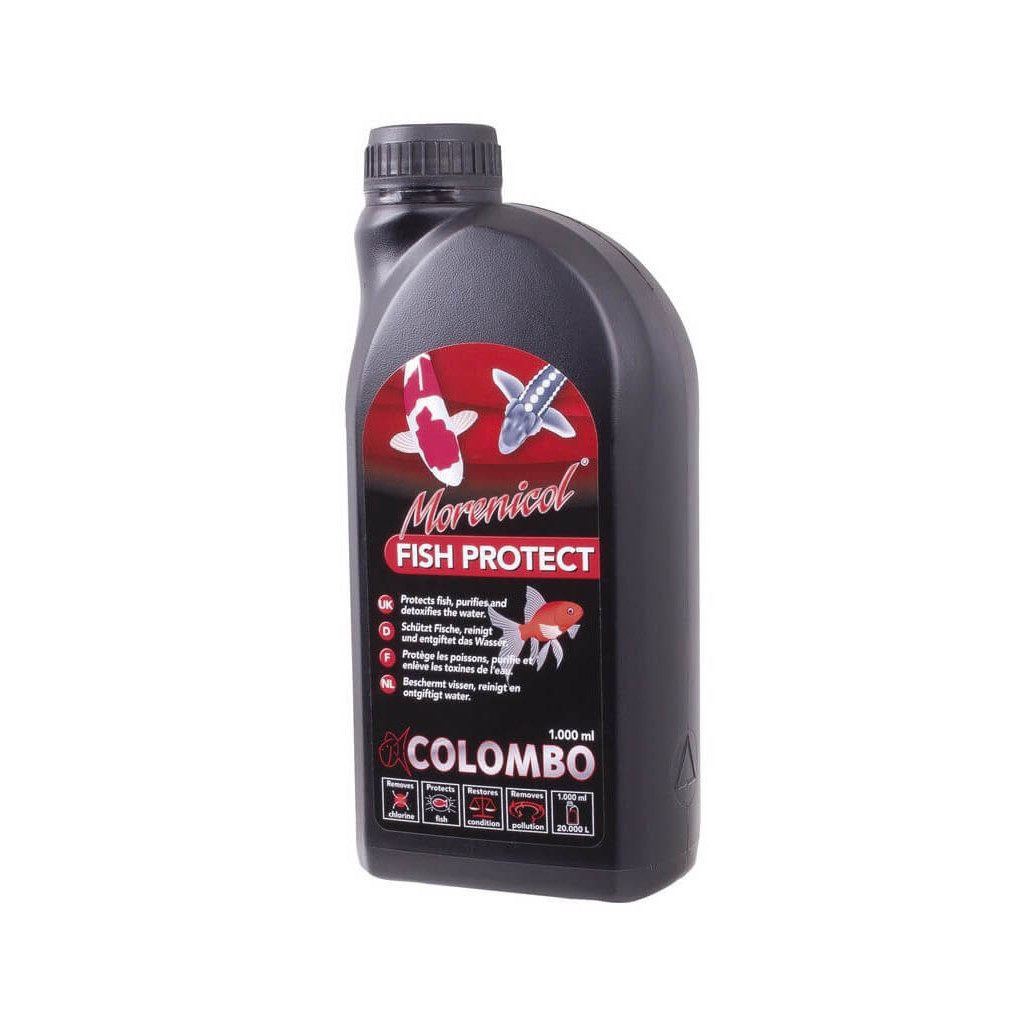 COLOMBO - Fish Protect 1000 ml – Conditionneur d'eau pour bassin jusqu’à 20 000L