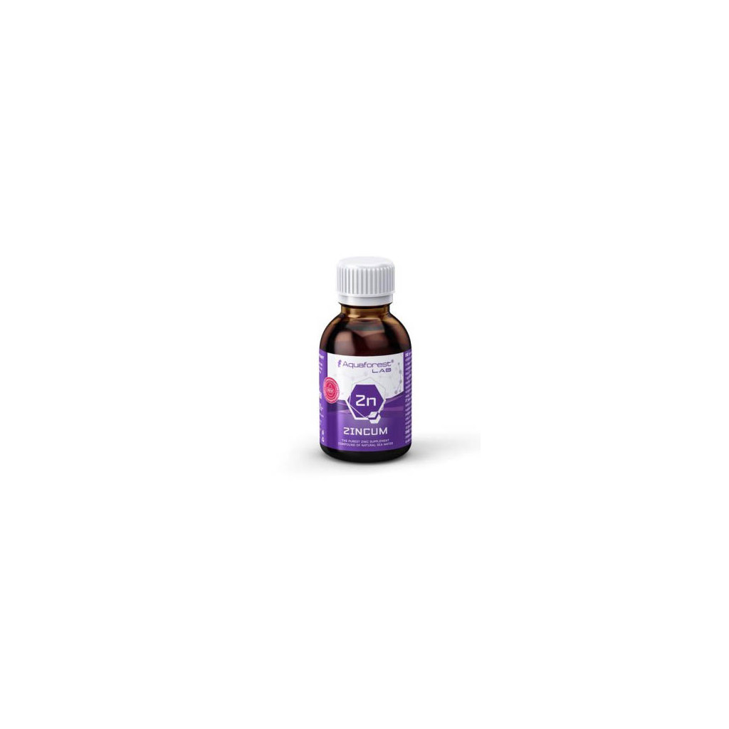 AQUAFOREST - Zincum Lab 200 ml – Zinc concentré pour aquarium récifal