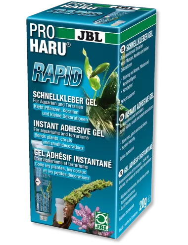JBL - ProHaru Rapid - Colle Rapide pour Plantes, Décoration et Coraux - 20gr