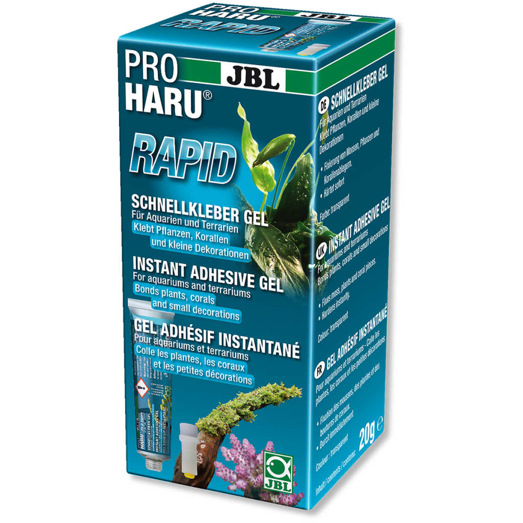 JBL - ProHaru Rapid - Brzo ljepilo za biljke, ukrase i koralje - 20gr