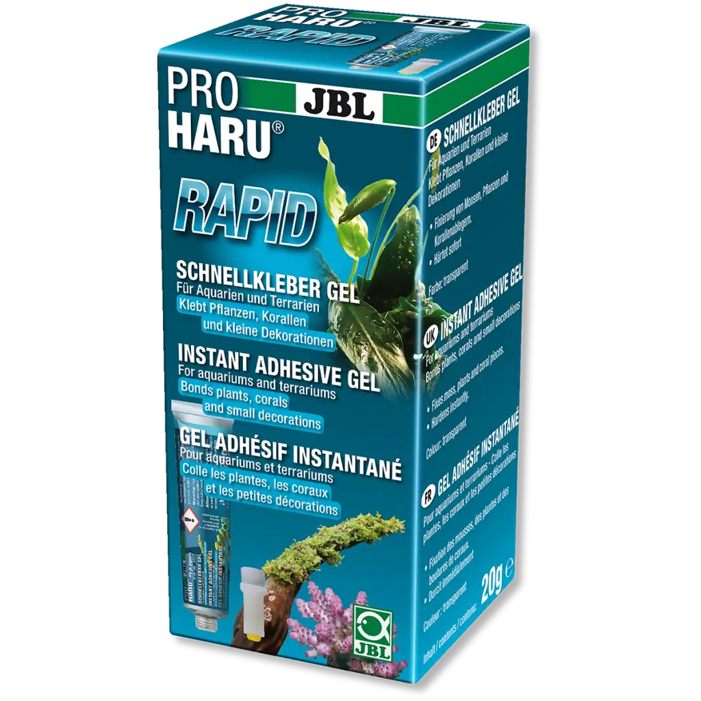 JBL - ProHaru Rapid - Quick Glue for Plants, Decoration and Corals - 20gr