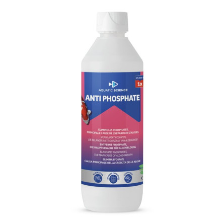 AQUATIC SCIENCE - Anti Phosphate - 500ml - Anti Phosphate pour bassin de jardin