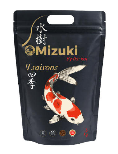 Mizuki 4 saisons Flottant - Aliment complet pour koi - 9 kg