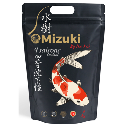 Mizuki 4 saisons Coulant - Aliment complet pour koi - 9 kg