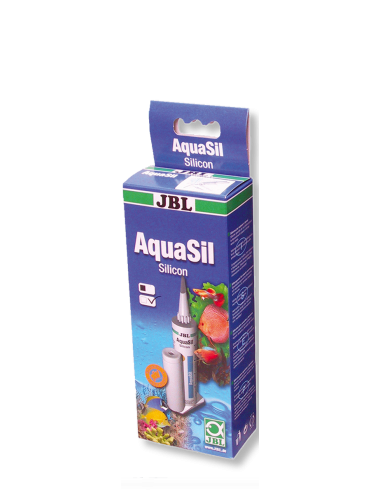 JBL - AquaSil transparent - Silicone spécial pour aquariums et terrariums - 80ml