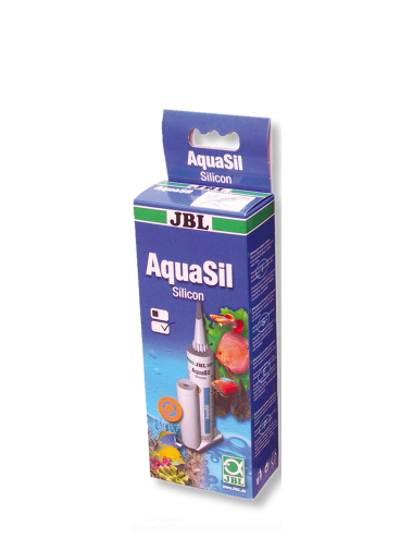 JBL - AquaSil trasparente - Silicone speciale per acquari e terrari - 80ml