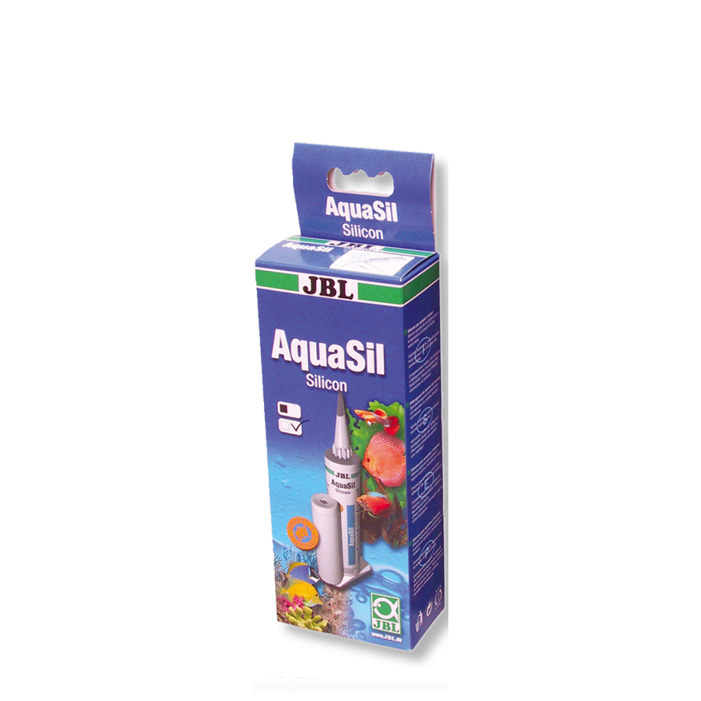 JBL - AquaSil transparent - Spezialsilikon für Aquarien und Terrarien - 80ml