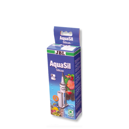 JBL - AquaSil transparente - Silicone especial para aquários e terrários - 80ml JBL - AquaSil transparente - Silicone especial para aquários e terrários - 80ml