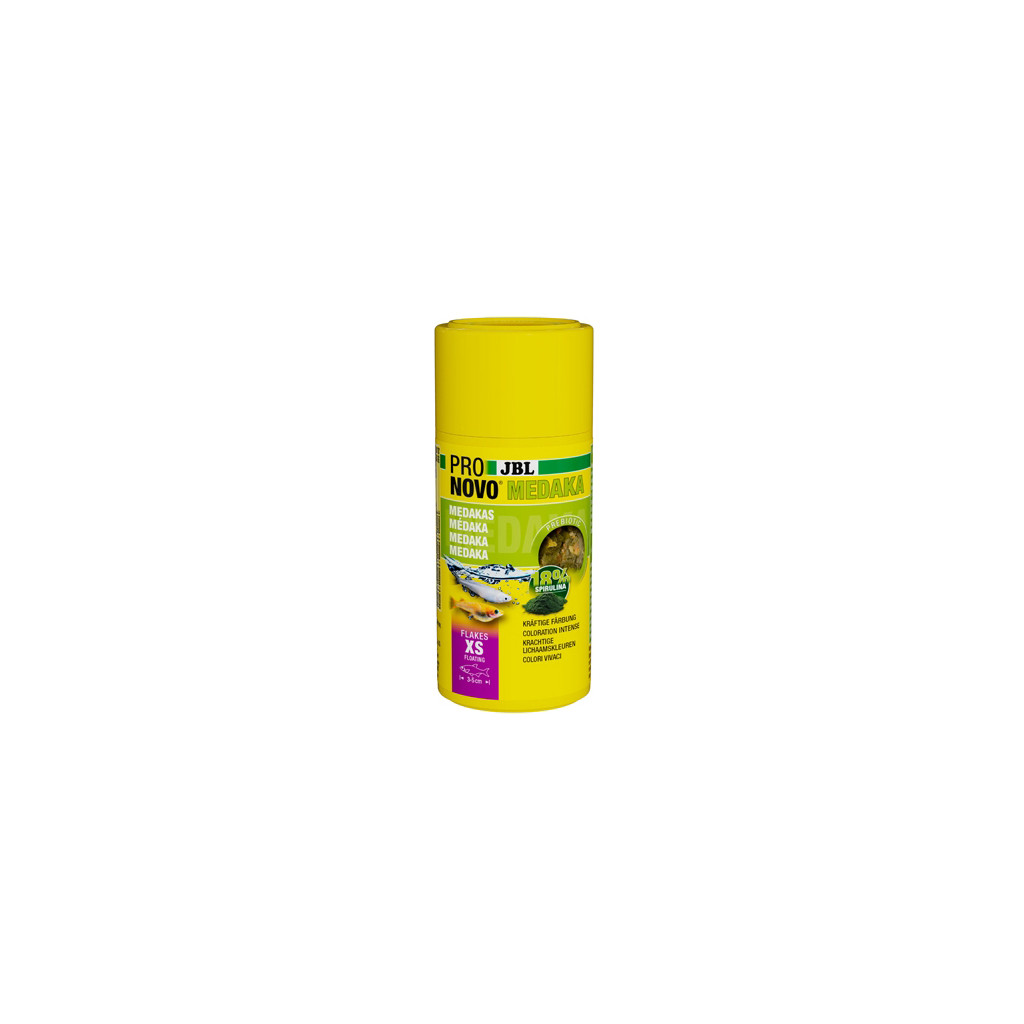 JBL - ProNovo Medaka - Flocons prébiotiques pour médakas - 100mL