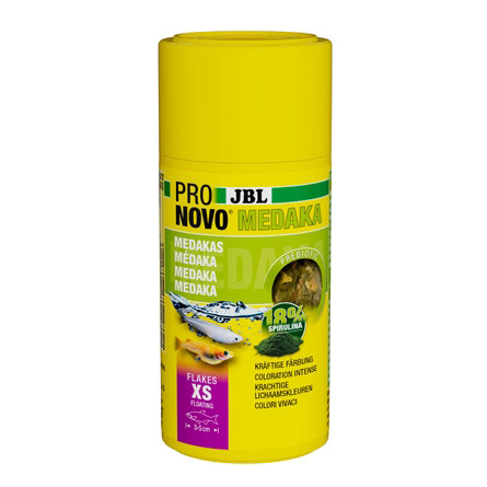 JBL - ProNovo Medaka - Flocons prébiotiques pour médakas - 100mL